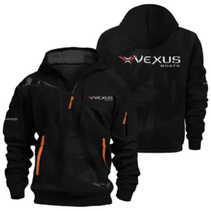 Vexus Exclusive Logo Performance Half Zipper Hoodie TTFSHHZ3D081912VBZ - Vexus Hoodie