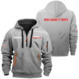Skeeter Exclusive Logo Performance Logo Hoodie Half Zipper TTFSHHZ3D0819A07STZ