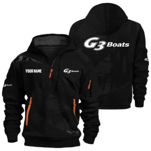 G3 Exclusive Logo Performance Logo Hoodie Half Zipper TTFSHHZ3D0819A12G3Z