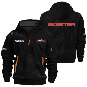 Skeeter Exclusive Logo Performance Logo Hoodie Half Zipper TTFSHHZ3D0819A12STZ