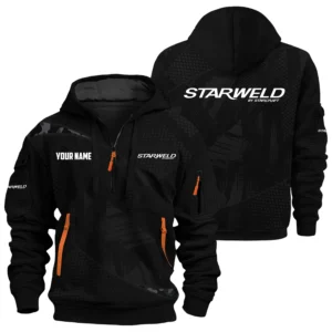 Starweld Exclusive Logo Performance Logo Hoodie Half Zipper TTFSHHZ3D0819A12SWZ