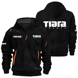 Tiara Yachts Exclusive Logo Performance Logo Hoodie Half Zipper TTFSHHZ3D0819A12TYZ