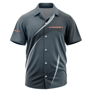 Phoenix Exclusive Logo Performance Short Sleeve Camp Collar Shirt TTFSHWSCS001PBZ - Phoenix Camp Collar Shirt