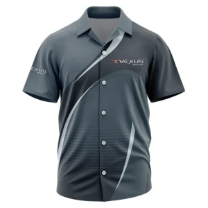 Vexus Exclusive Logo Performance Short Sleeve Camp Collar Shirt TTFSHWSCS001VBZ - Vexus Camp Collar Shirt