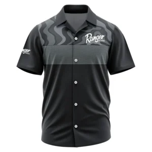 Ranger Exclusive Logo Performance Short Sleeve Camp Collar Shirt TTFSHWSCS002RBZ - Ranger Camp Collar Shirt