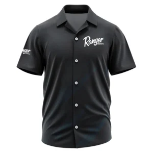 Ranger Exclusive Logo Performance Short Sleeve Camp Collar Shirt TTFSHWSCS005RBZ - Ranger Camp Collar Shirt