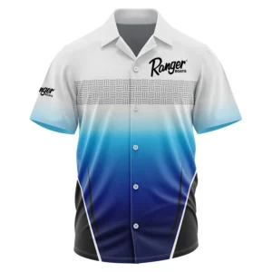 Ranger Exclusive Logo Performance Short Sleeve Camp Collar Shirt TTFSHWSCS009RBZ - Ranger Camp Collar Shirt