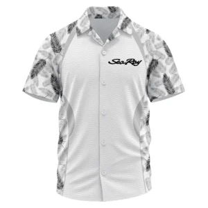 Sea Ray Exclusive Logo Performance Short Sleeve Camp Collar Shirt TTFSHWSCS010SYZ - Sea Ray Shirt