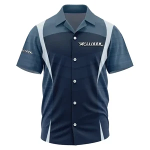 Allison Exclusive Logo Performance Short Sleeve Camp Collar Shirt TTFSHWSCS1903003ALZ - Allison Shirt