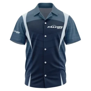 Falcon Exclusive Logo Performance Short Sleeve Camp Collar Shirt TTFSHWSCS1903003FAZ - Falcon Shirt
