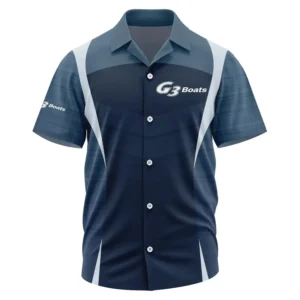 G3 Exclusive Logo Performance Short Sleeve Camp Collar Shirt TTFSHWSCS1903003G3Z - G3 Shirt