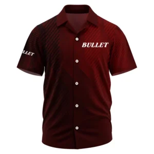 Bullet Exclusive Logo Performance Short Sleeve Camp Collar Shirt TTFSHWSCS1903006BUZ - Bullet Shirt