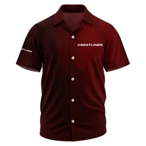 Crestliner Exclusive Logo Performance Short Sleeve Camp Collar Shirt TTFSHWSCS1903006CLZ - Crestliner Shirt