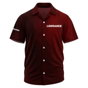 Lowrance Exclusive Logo Performance Short Sleeve Camp Collar Shirt TTFSHWSCS1903006LZ - Lowrance Shirt