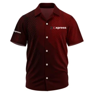 Xpress Exclusive Logo Performance Short Sleeve Camp Collar Shirt TTFSHWSCS1903006XBZ - Xpress Shirt