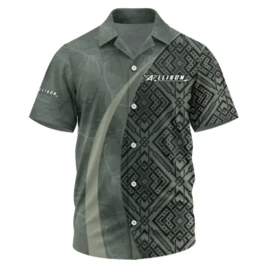 Allison Exclusive Logo Performance Short Sleeve Camp Collar Shirt TTFSHWSCS1903012ALZ - Allison Shirt