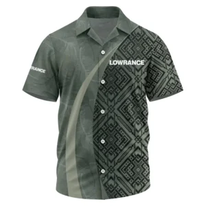 Lowrance Exclusive Logo Performance Short Sleeve Camp Collar Shirt TTFSHWSCS1903012LZ - Lowrance Shirt