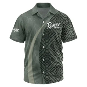 Ranger Exclusive Logo Performance Short Sleeve Camp Collar Shirt TTFSHWSCS1903012RBZ - Ranger Shirt