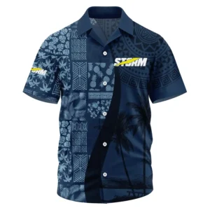 Storm Exclusive Logo Performance Short Sleeve Camp Collar Shirt TTFSHWSCS1903013SOZ - Storm Shirt