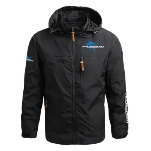 Aquasport Exclusive Logo Performance Waterproof Outdoor Jacket Detachable Hood TTFSWOJ2510ASZ - Aquasport Jacket