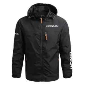 Century Exclusive Logo Performance Waterproof Outdoor Jacket Detachable Hood TTFSWOJ2510CYZ - Century Jacket