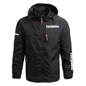Everglades Exclusive Logo Performance Waterproof Outdoor Jacket Detachable Hood TTFSWOJ2510ERZ - Everglades Jacket