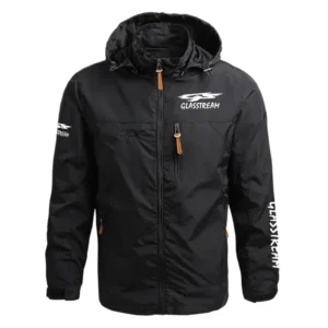 Glasstream Exclusive Logo Performance Waterproof Outdoor Jacket Detachable Hood TTFSWOJ2510GSZ - Glasstream Jacket