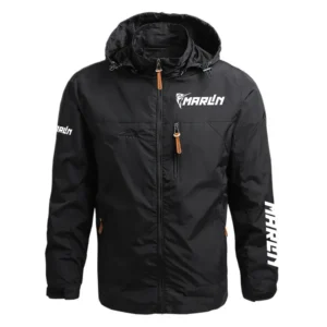 Marlin Exclusive Logo Performance Waterproof Outdoor Jacket Detachable Hood TTFSWOJ2510MALZ - Marlin Jacket