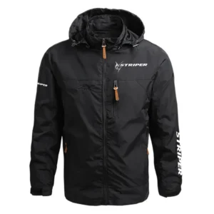 Striper Exclusive Logo Performance Waterproof Outdoor Jacket Detachable Hood TTFSWOJ2510SPEZ - Striper Jacket