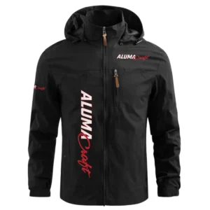 Alumacraft Exclusive Logo Performance Waterproof Windbreaker Jacket Detachable Hood TTFSWOJN2510ACZ - Alumacraft Jacket