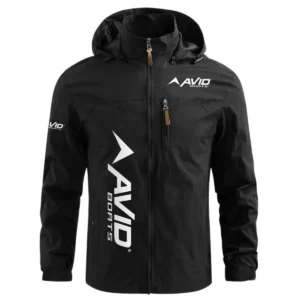Avid Exclusive Logo Performance Waterproof Windbreaker Jacket Detachable Hood TTFSWOJN2510AVZ - Avid Jacket