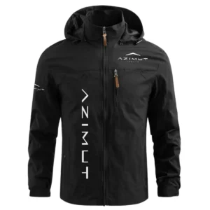 Azimut Exclusive Logo Performance Waterproof Windbreaker Jacket Detachable Hood TTFSWOJN2510AZZ - Azimut Jacket