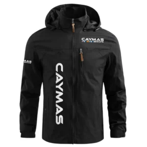 Caymas Exclusive Logo Performance Waterproof Windbreaker Jacket Detachable Hood TTFSWOJN2510CBZ - Caymas Jacket