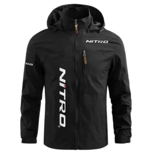 Nitro Exclusive Logo Performance Waterproof Windbreaker Jacket Detachable Hood TTFSWOJN2510NZ - Nitro Jacket