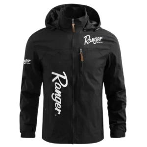 Ranger Exclusive Logo Performance Waterproof Windbreaker Jacket Detachable Hood TTFSWOJN2510RBZ - Ranger Jacket