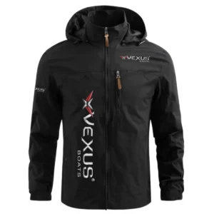 Vexus Exclusive Logo Performance Waterproof Windbreaker Jacket Detachable Hood TTFSWOJN2510VBZ - Vexus Jacket