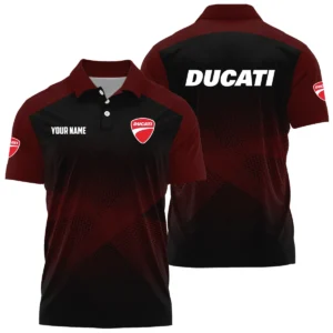 Ducati Exclusive Logo Performance Polo Shirt OSMTBPLTS121102DCZ - Ducati Polo Shirt