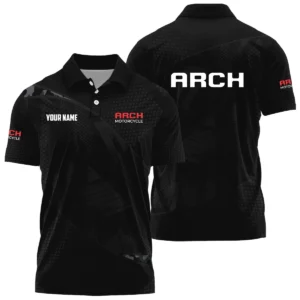 Arch Motorcycle Exclusive Logo Performance Polo Shirt OSMTBPLTS121112AMZ - Arch Motorcycle Polo Shirt