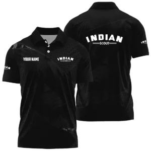 Indian Scout Exclusive Logo Performance Polo Shirt OSMTBPLTS121112ISZ - Indian Scout Polo Shirt