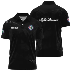 Alfa Romeo Exclusive Logo Performance Polo Shirt OUFAPLTS081912AFZ - Alfa Romeo Polo Shirt