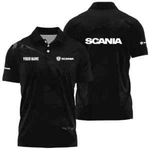Scania Exclusive Logo Performance Polo Shirt OUFAPLTS081912SCZ - Scania Polo Shirt