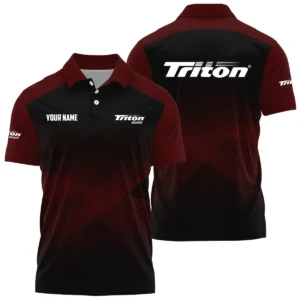 Triton Exclusive Logo Performance Polo Shirt TTFSPLTS081902TBZ - Triton Polo Shirt