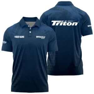 Triton Exclusive Logo Performance Polo Shirt TTFSPLTS081907TBZ - Triton Polo Shirt